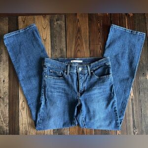 LEVI’S • 315 Shaping Bootcut blue jean western flattering stretch essential